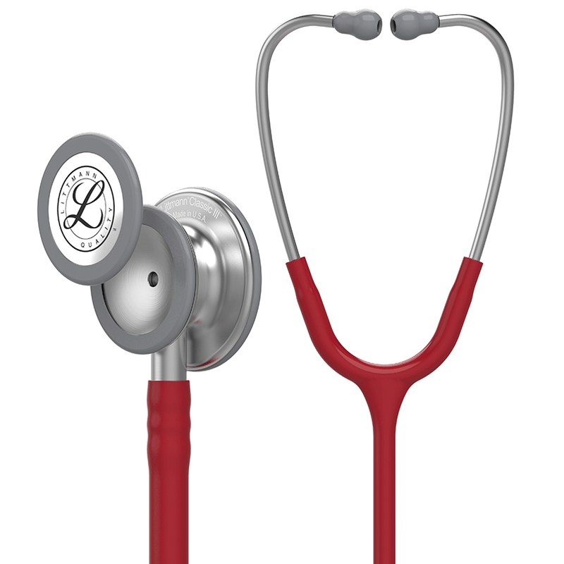 Littmann® Classic III™ Stethoscope – Burgundy | 5627
