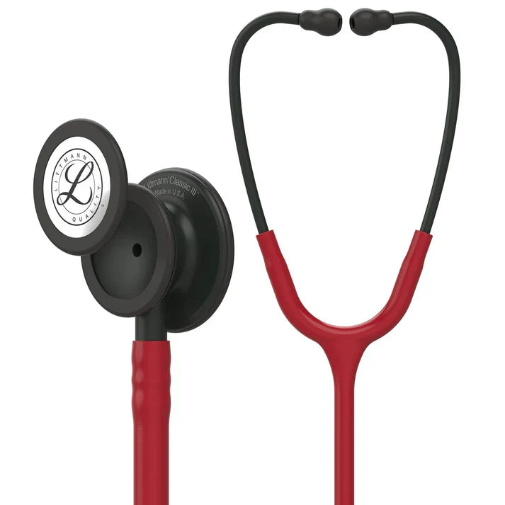 Littmann® Classic III™ Stethoscope – Burgundy / Black Edition | 5868