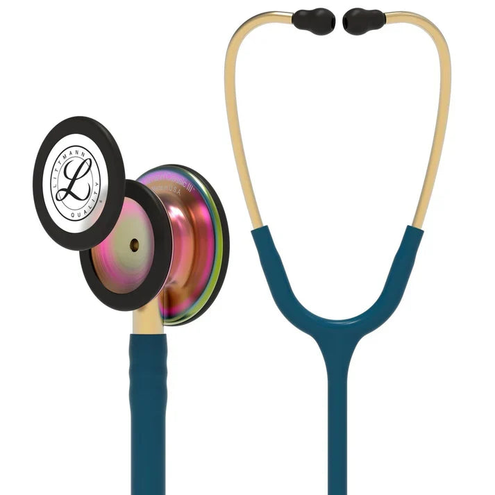 Littmann® Classic III™ Stethoscope – Caribbean Blue / Rainbow Edition | 5807