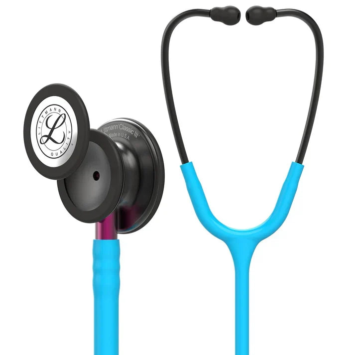 Littmann® Classic III™ Stethoscope – Turquoise / Smoke Edition | 5872