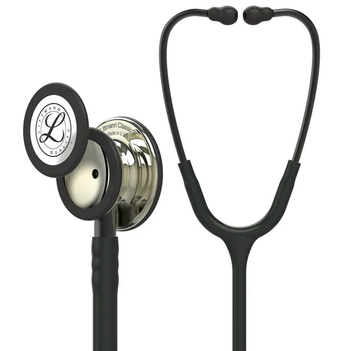 Littmann® Classic III™ Stethoscope – Black / Champagne Edition | 5861