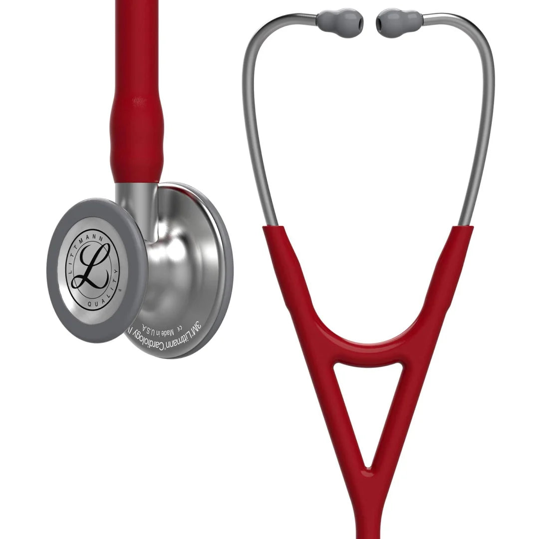 Littmann® Cardiology IV™ Stethoscope – Burgundy | 6184